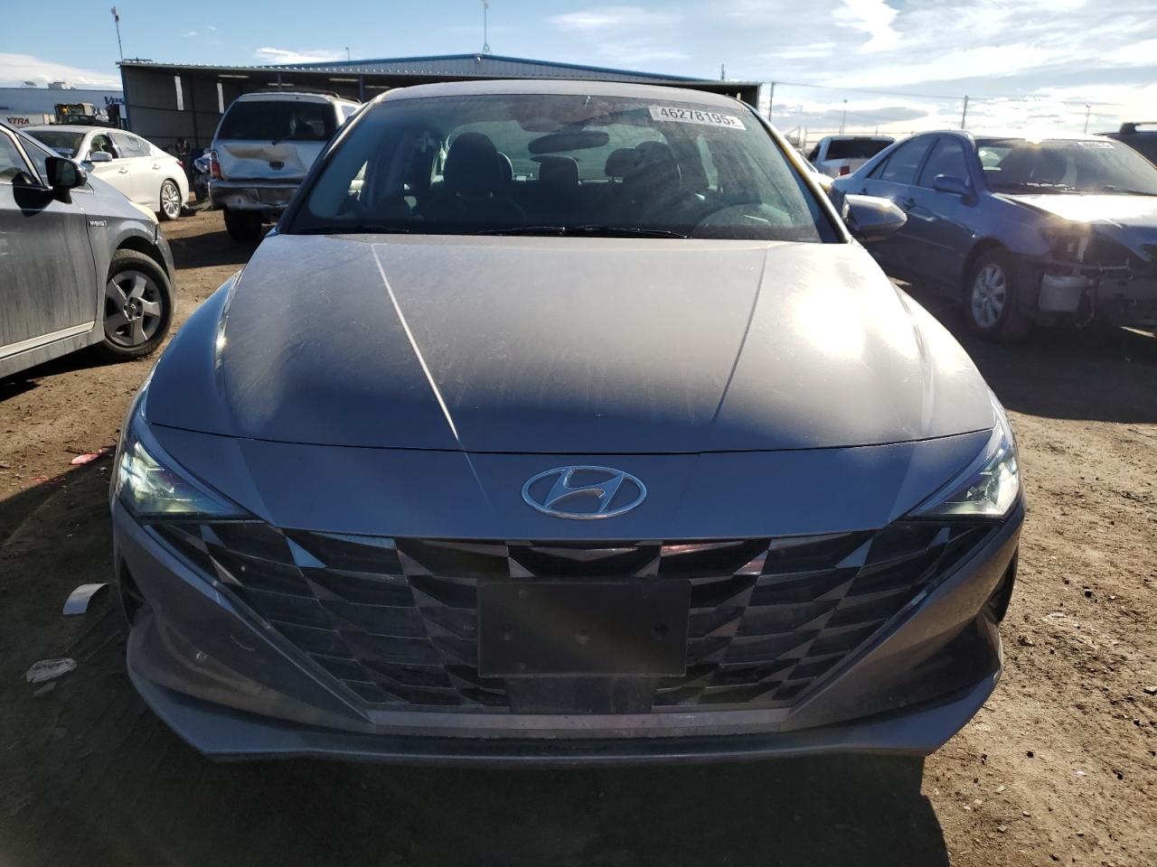 2022 Hyundai Elantra VIN KMHLP4AG7NU216502 Copart auction photo, side damage thumbnail 5