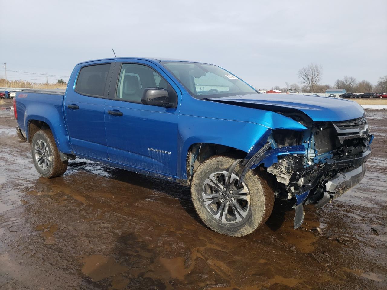 2022 Chevrolet Colorado VIN 1GCGTDEN0N1332832 Copart auction photo, front end damage thumbnail 4