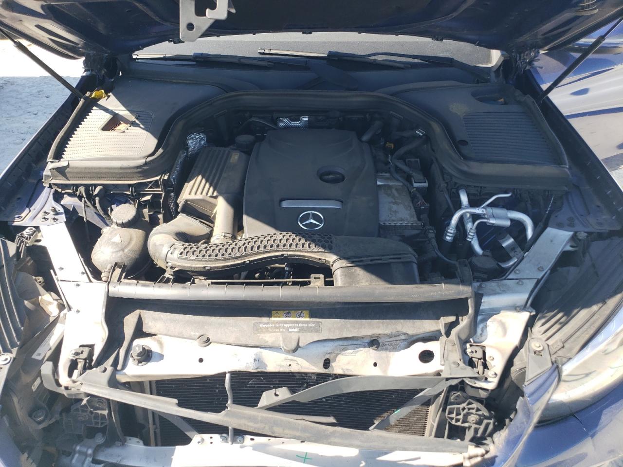 2017 Mercedes-Benz GLC VIN WDC0G4JB9HF131143 Copart auction photo, front end / minor dent/scratches damage thumbnail 12