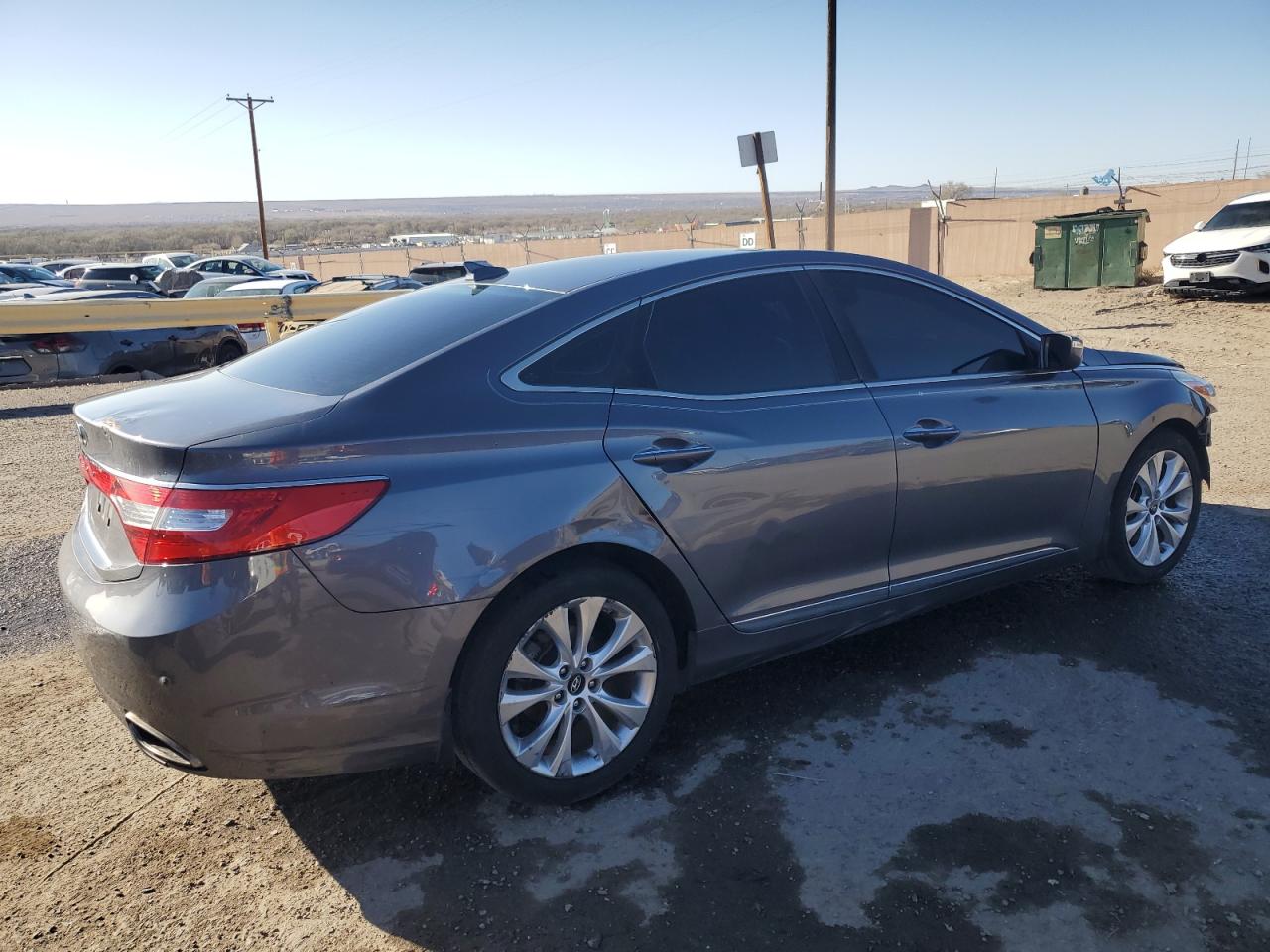2012 Hyundai Azera VIN KMHFG4JG4CA183714 Copart auction photo, all over damage thumbnail 3