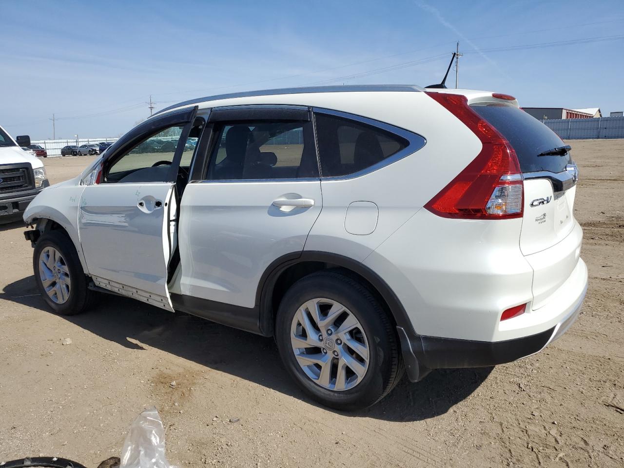 2016 Honda CR-V VIN 5J6RM4H72GL046162 Copart auction photo, partial repair damage thumbnail 2