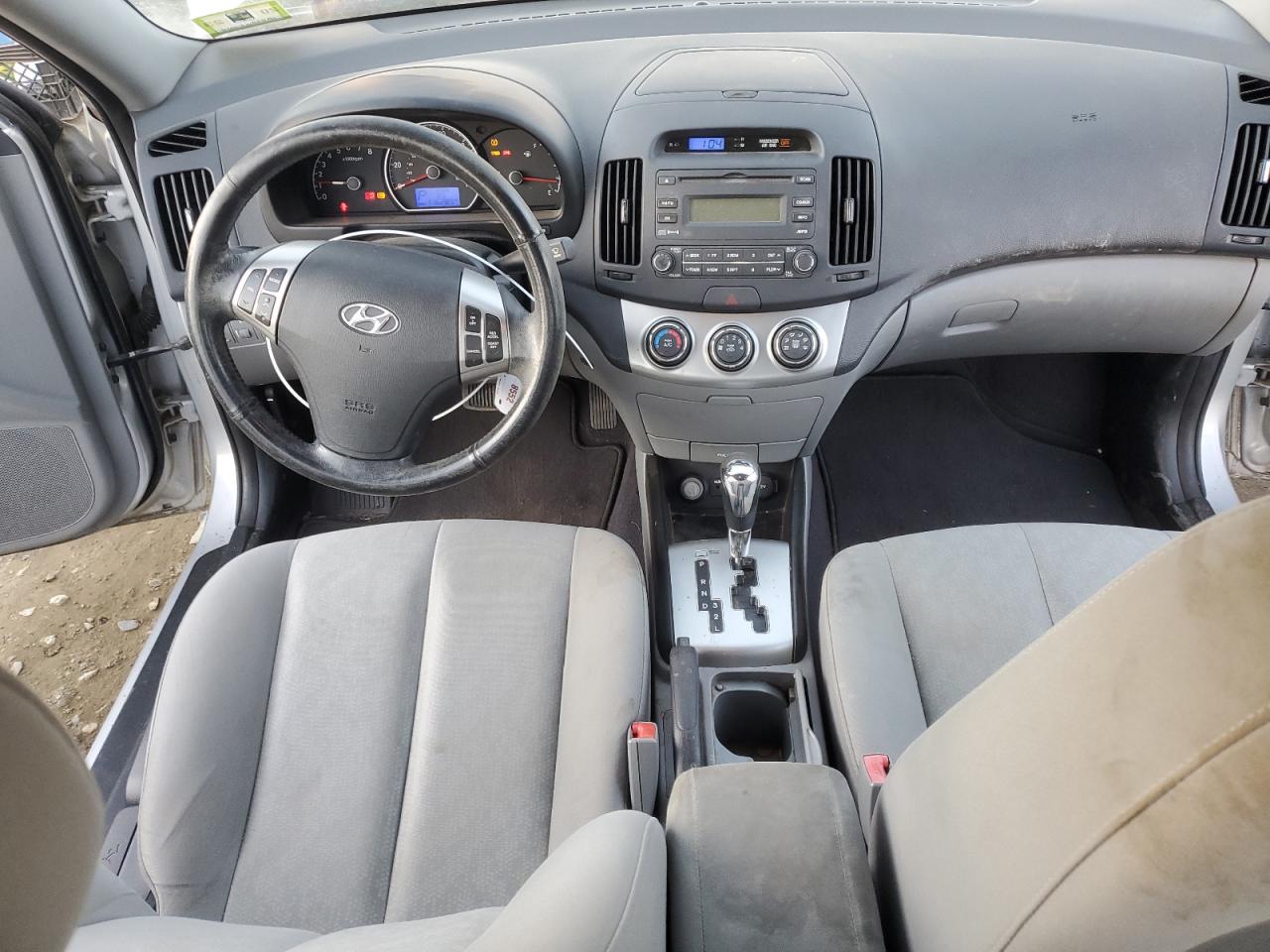 2010 Hyundai Elantra VIN KMHDU4AD9AU869779 Copart auction photo, rear end damage thumbnail 8