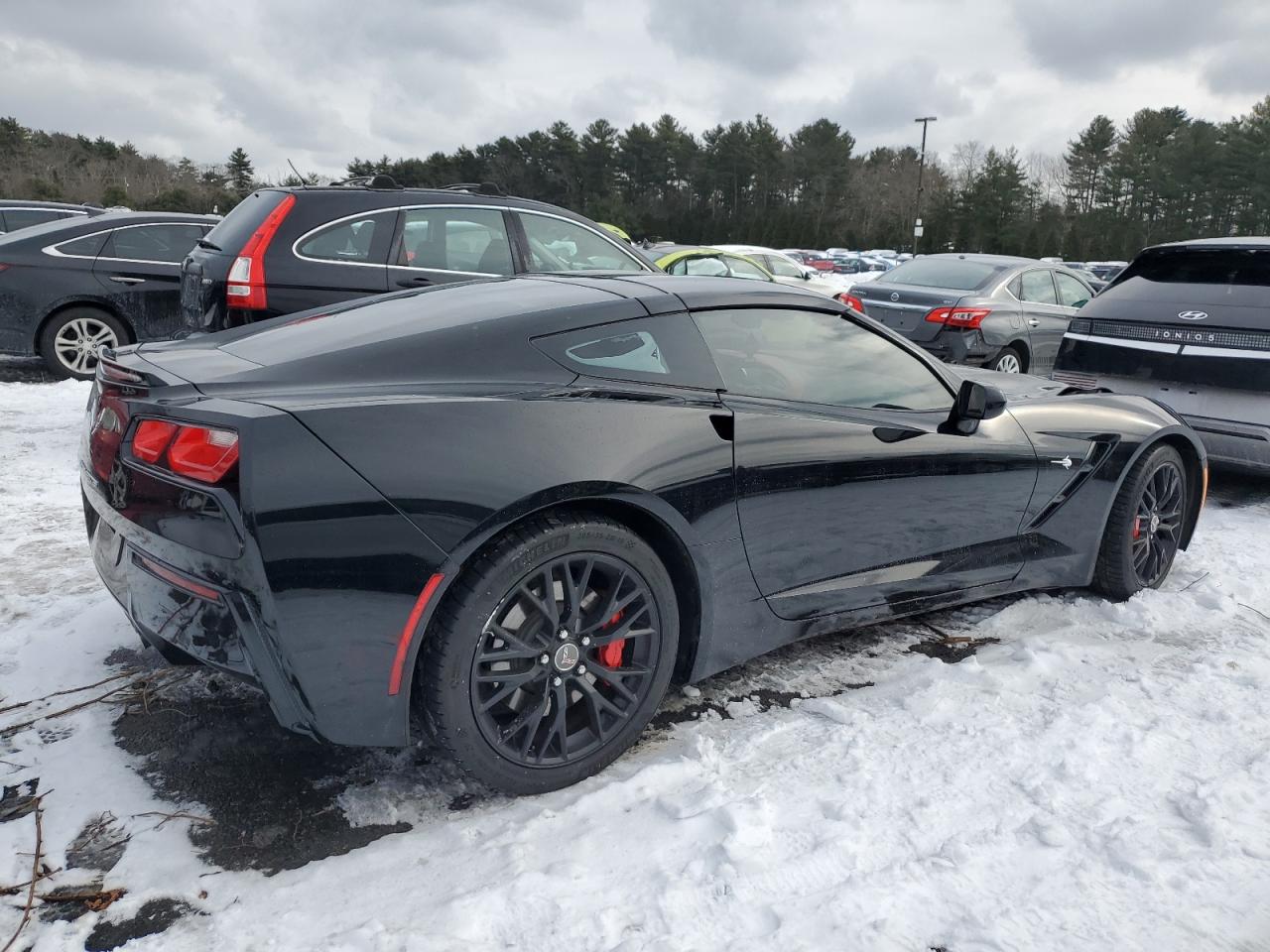 2014 Chevrolet Corvette VIN 1G1YF2D79E5103957 Copart auction photo, front end / minor dent/scratches damage thumbnail 3