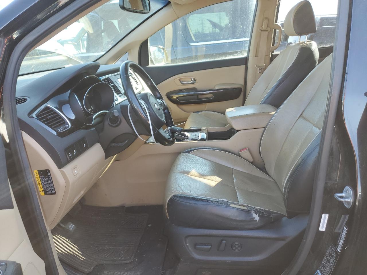2015 KIA Sedona VIN KNDMC5C18F6025065 Copart auction photo, mechanical / minor dent/scratches damage thumbnail 7