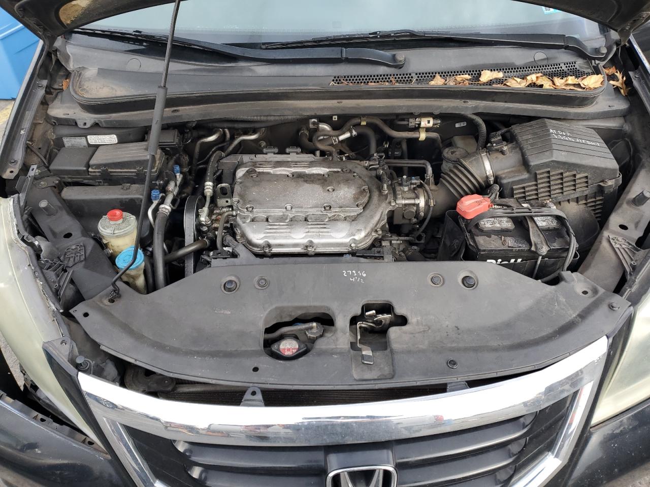 2010 Honda Odyssey VIN 5FNRL3H61AB078489 Copart auction photo, front end damage thumbnail 13
