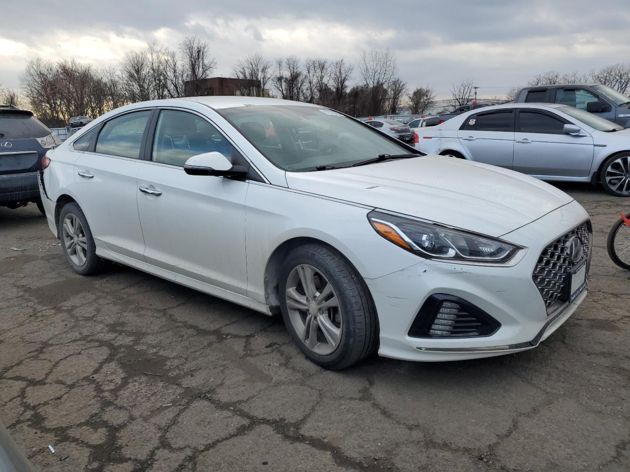 2019 Hyundai Sonata VIN 5NPE34AF9KH792503 Copart auction photo, rear end damage thumbnail 4