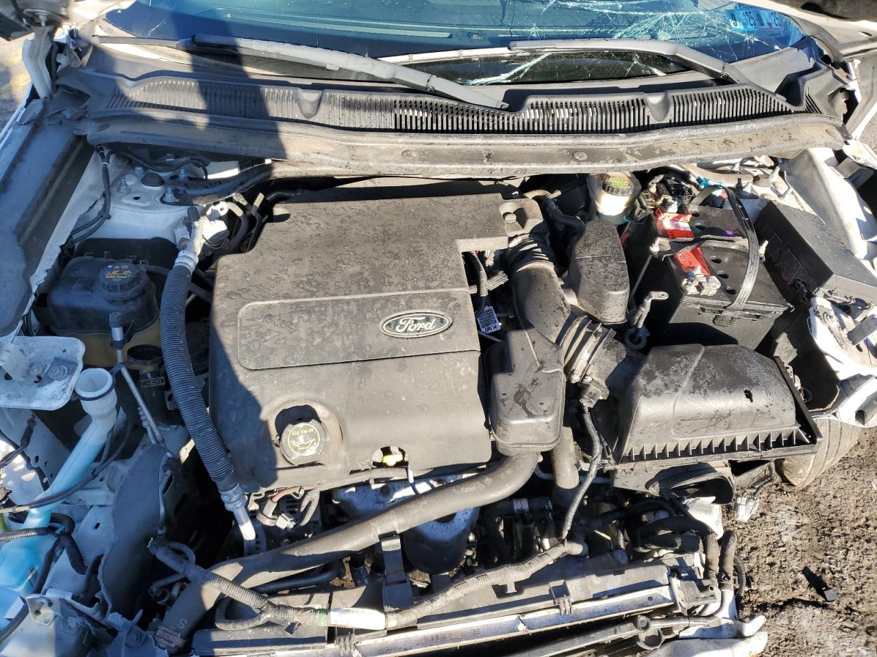 2014 Ford Explorer VIN 1FM5K8F80EGB22220 Copart auction photo, front end / side damage thumbnail 11