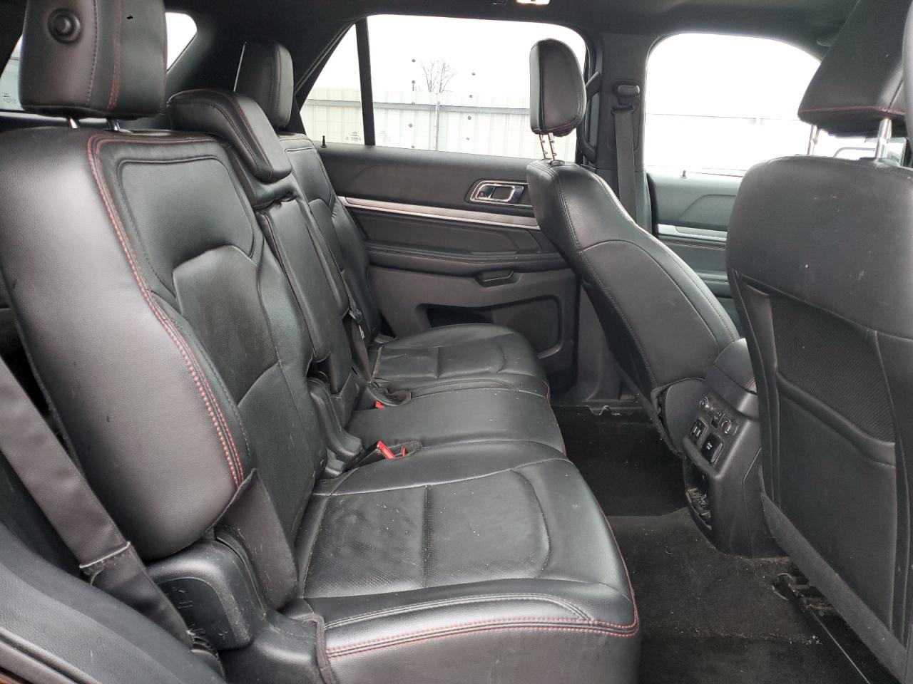 2018 Ford Explorer VIN 1FM5K8GT7JGB27525 Copart auction photo, front end / undercarriage damage thumbnail 11