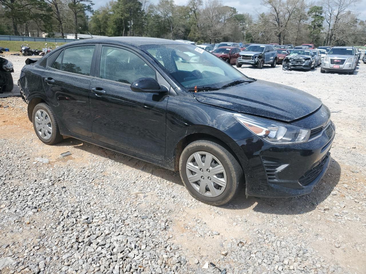 2023 KIA Rio VIN 3KPA24AD5PE583058 Copart auction photo, rear end damage thumbnail 4