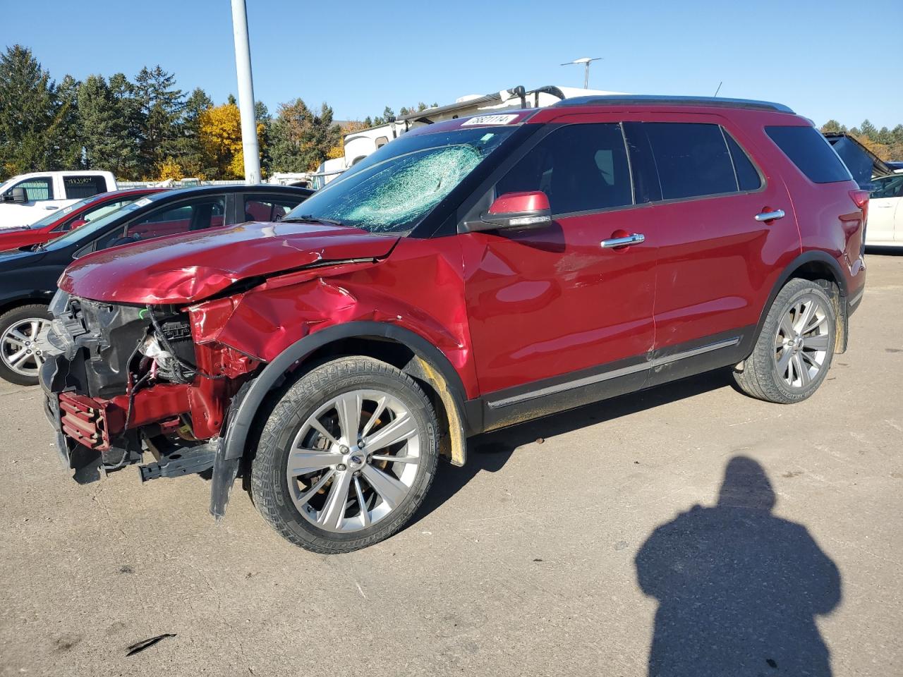 2019 Ford Explorer VIN 1FM5K8F83KGA40817