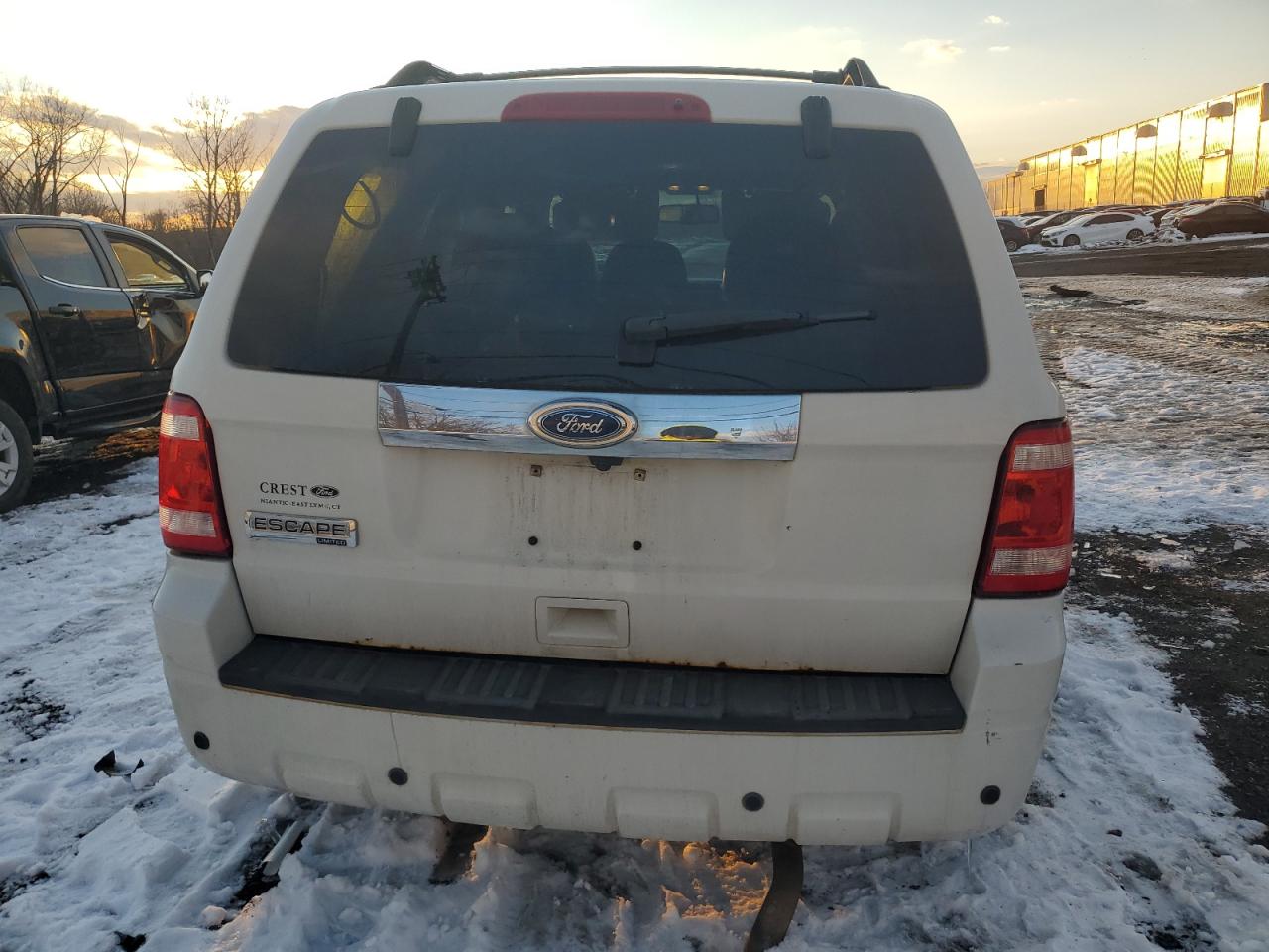 2011 Ford Escape VIN 1FMCU9E75BKA18542 Copart auction photo, side damage thumbnail 6
