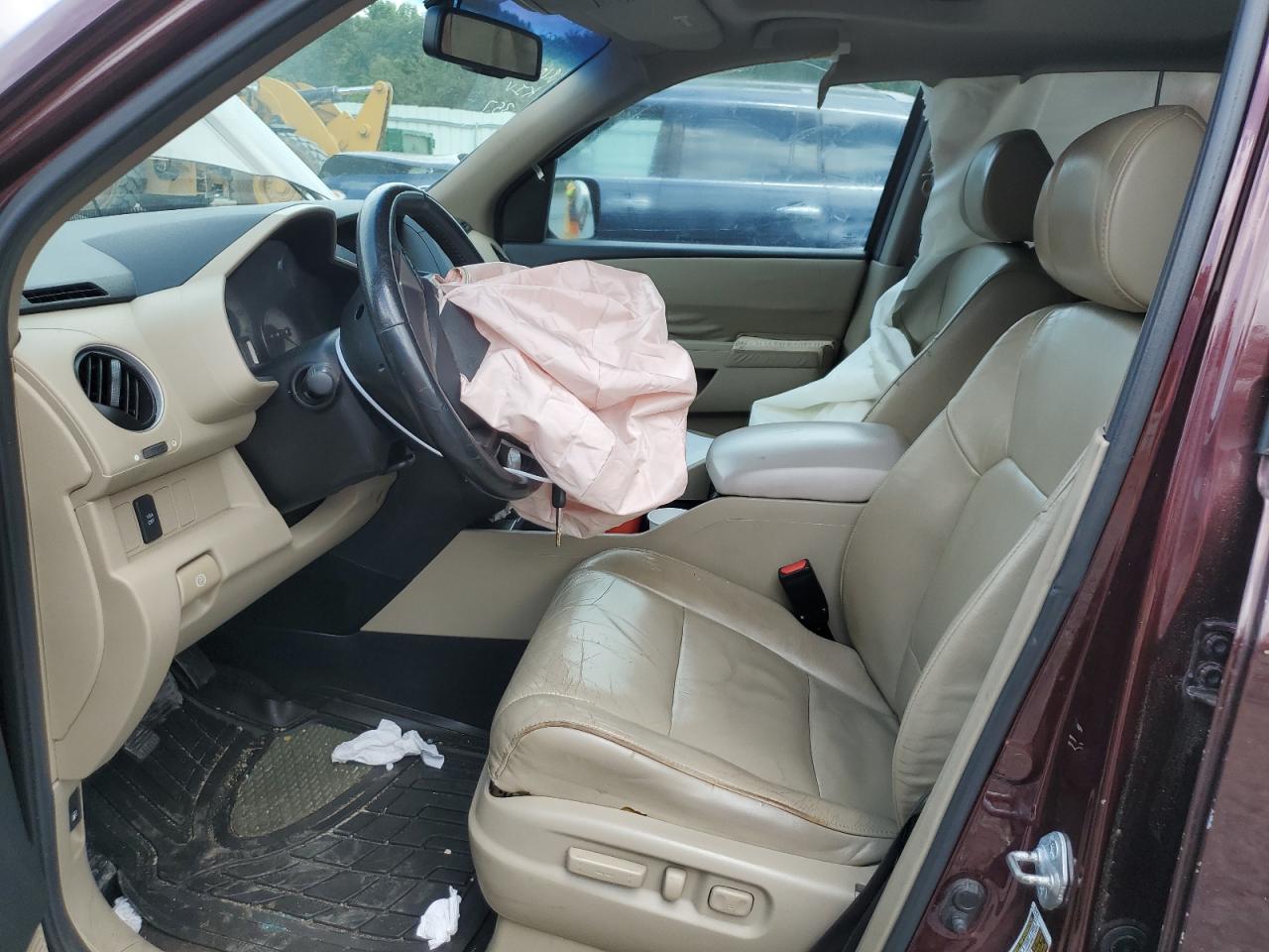 2011 Honda Pilot VIN 5FNYF3H5XBB009277 Copart auction photo, front end damage thumbnail 7