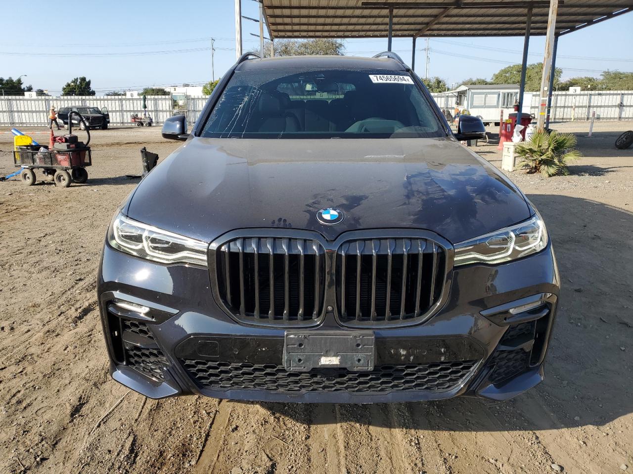 2020 BMW X7 VIN 5UXCW2C05L9C89543 Copart auction photo, rear end damage thumbnail 5