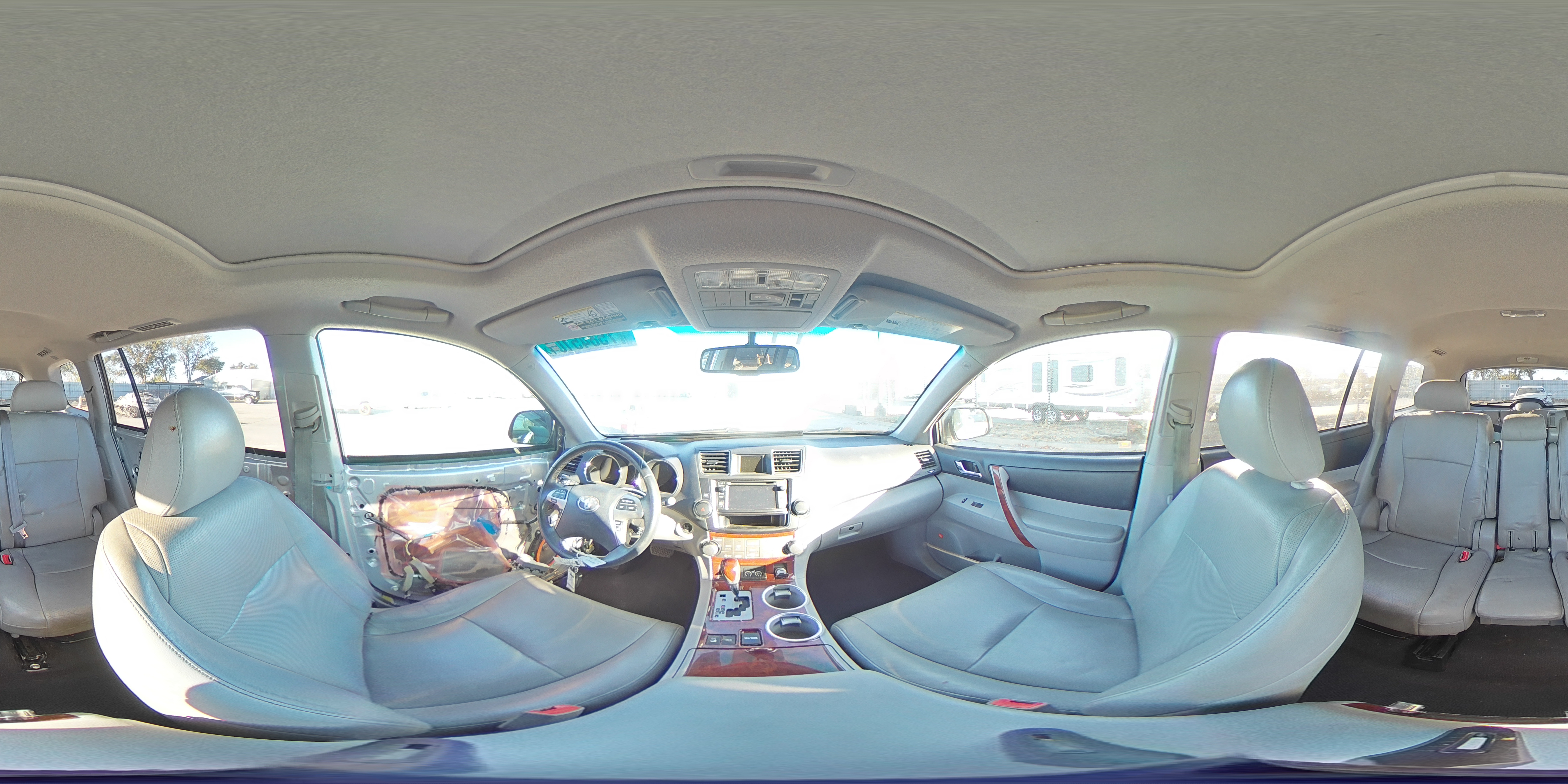 2013 Toyota Highlander VIN 5TDDK3EH9DS251873 Copart auction photo, all over damage thumbnail 13