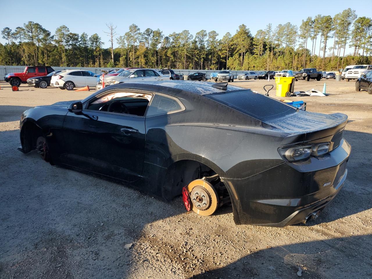2019 Chevrolet Camaro VIN 1G1FE1R73K0127368 Copart auction photo, front end damage thumbnail 2