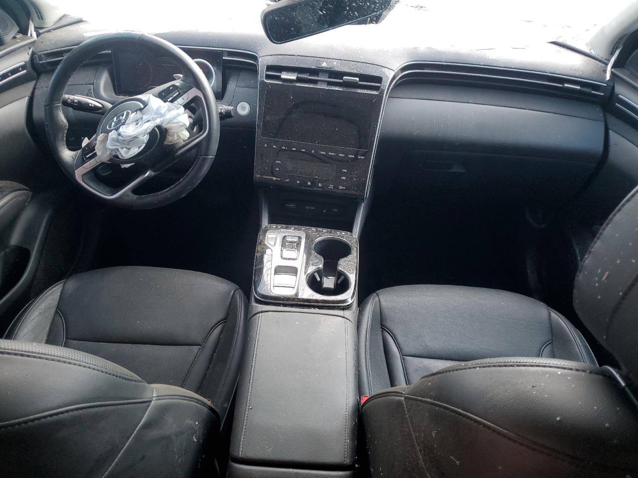 2023 Hyundai Tucson VIN 5NMJECAE1PH201756 Copart auction photo, front end / side damage thumbnail 8