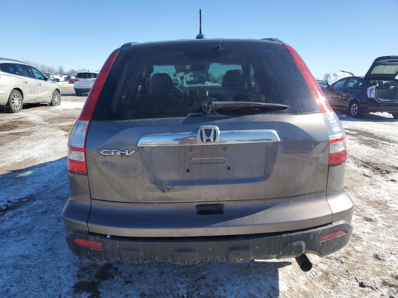 2009 Honda CR-V VIN 5J6RE48729L015204 Copart auction photo, side / rear end damage thumbnail 6