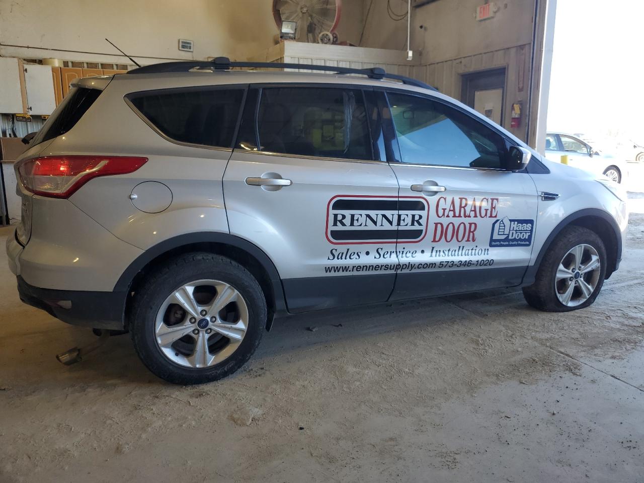 2015 Ford Escape VIN 1FMCU9G9XFUB97816 Copart auction photo, all over damage thumbnail 3