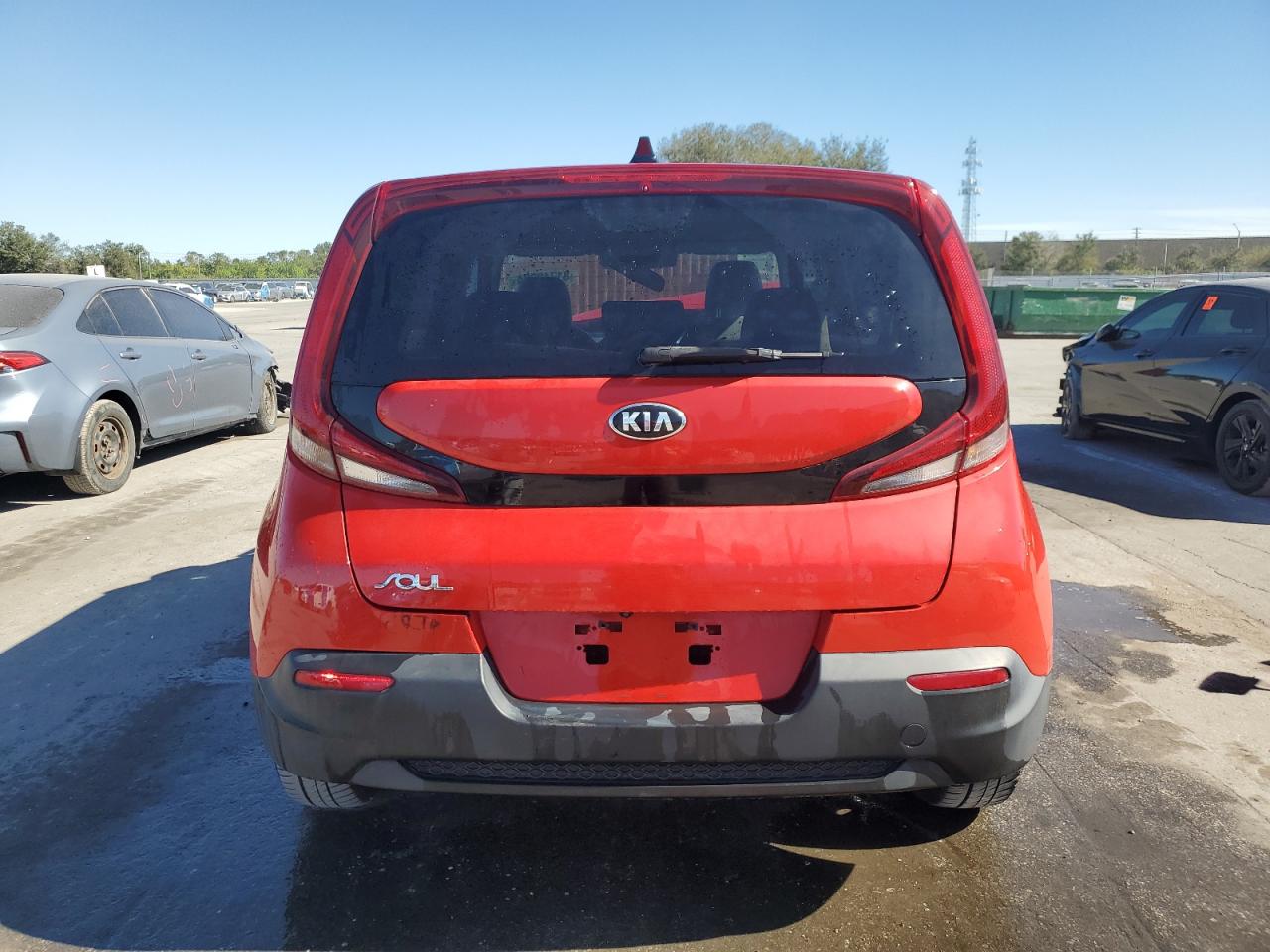 2020 KIA Soul VIN KNDJ23AU7L7724748 Copart auction photo, front end damage thumbnail 6