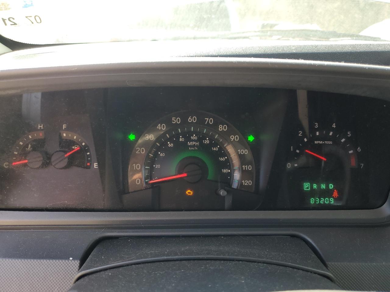 2009 Dodge Journey VIN 3D4GG47B09T586078 Copart auction photo, mechanical damage thumbnail 9
