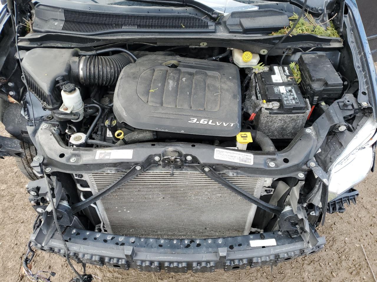 2014 Dodge Caravan VIN 2C4RDGCG7ER459147 Copart auction photo, front end / mechanical damage thumbnail 13