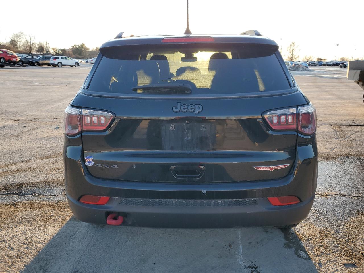 2020 Jeep Compass VIN 3C4NJDDB6LT163541 Copart auction photo, side damage thumbnail 6