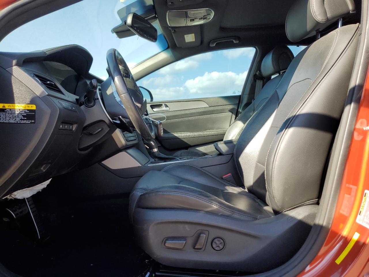 2015 Hyundai Sonata VIN 5NPE34AB9FH164119 Copart auction photo, front end damage thumbnail 7