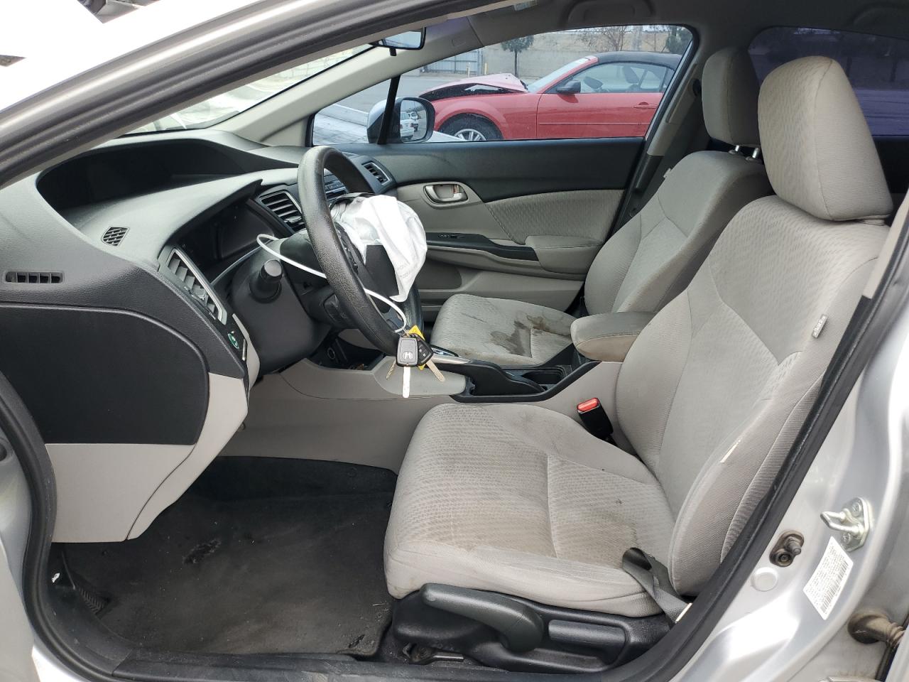 2014 Honda Civic VIN 19XFB2F59EE016215 Copart auction photo, front end damage thumbnail 7