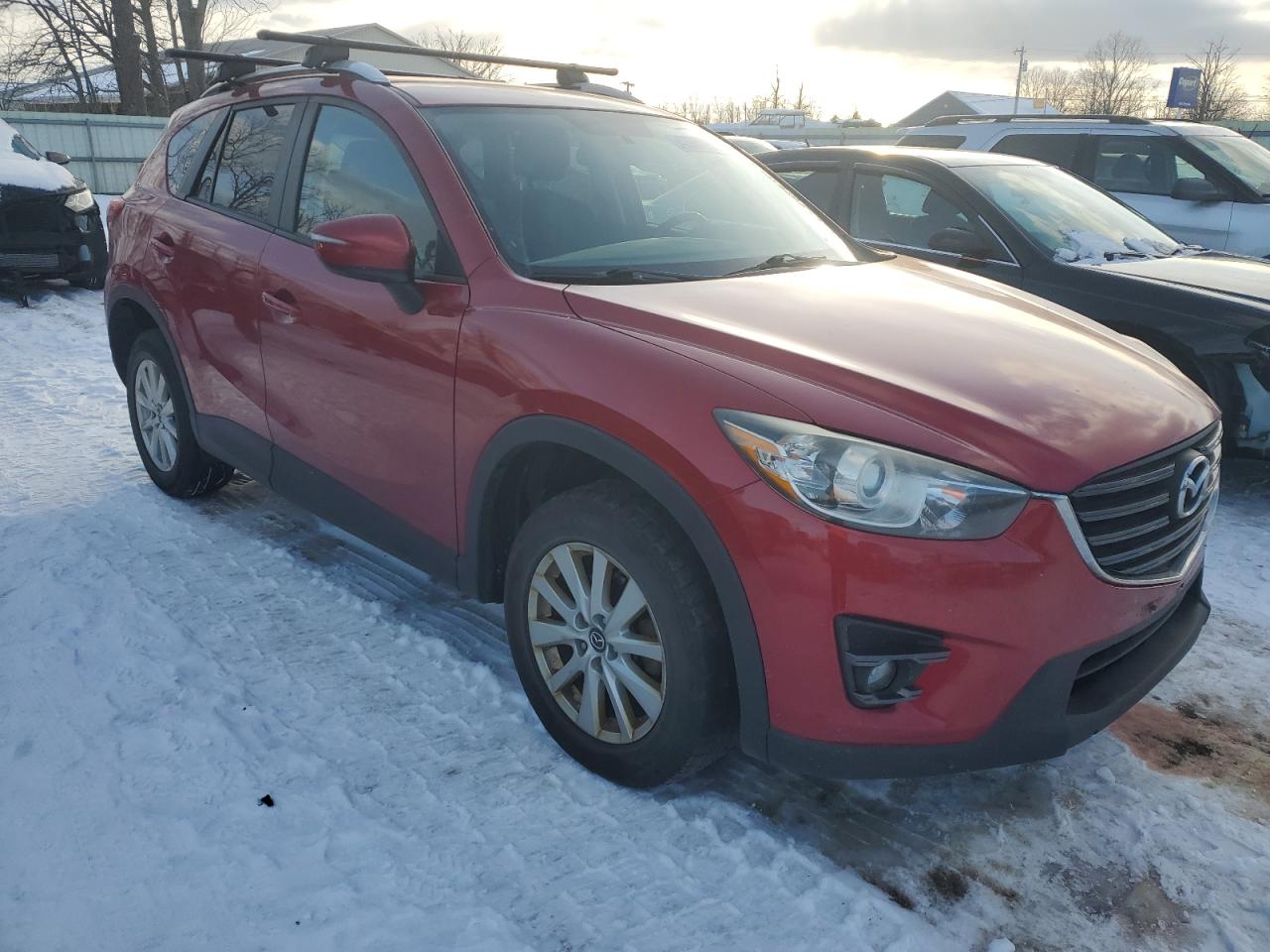 2016 Mazda CX-5 VIN JM3KE4CYXG0646280 Copart auction photo, mechanical damage thumbnail 4