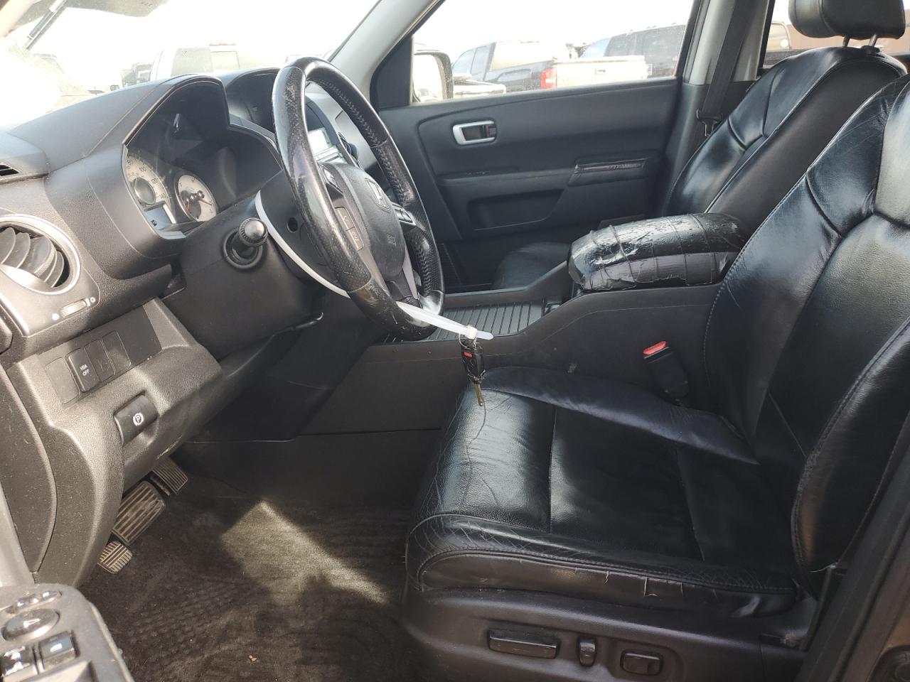 2011 Honda Pilot VIN 5FNYF4H72BB047139 Copart auction photo, front end damage thumbnail 7