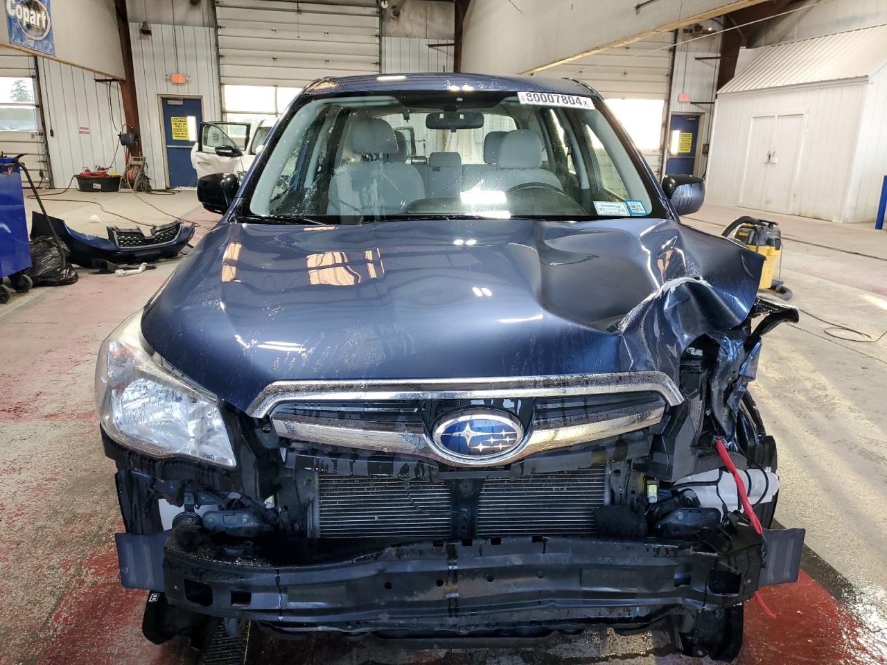 2014 Subaru Forester VIN JF2SJAAC6EH488644 Copart auction photo, front end / side damage thumbnail 5