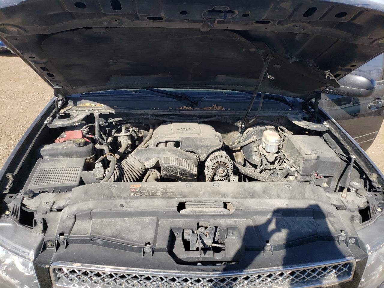 2012 Chevrolet Avalanche VIN 3GNTKFE77CG288817 Copart auction photo, side / hail damage thumbnail 11