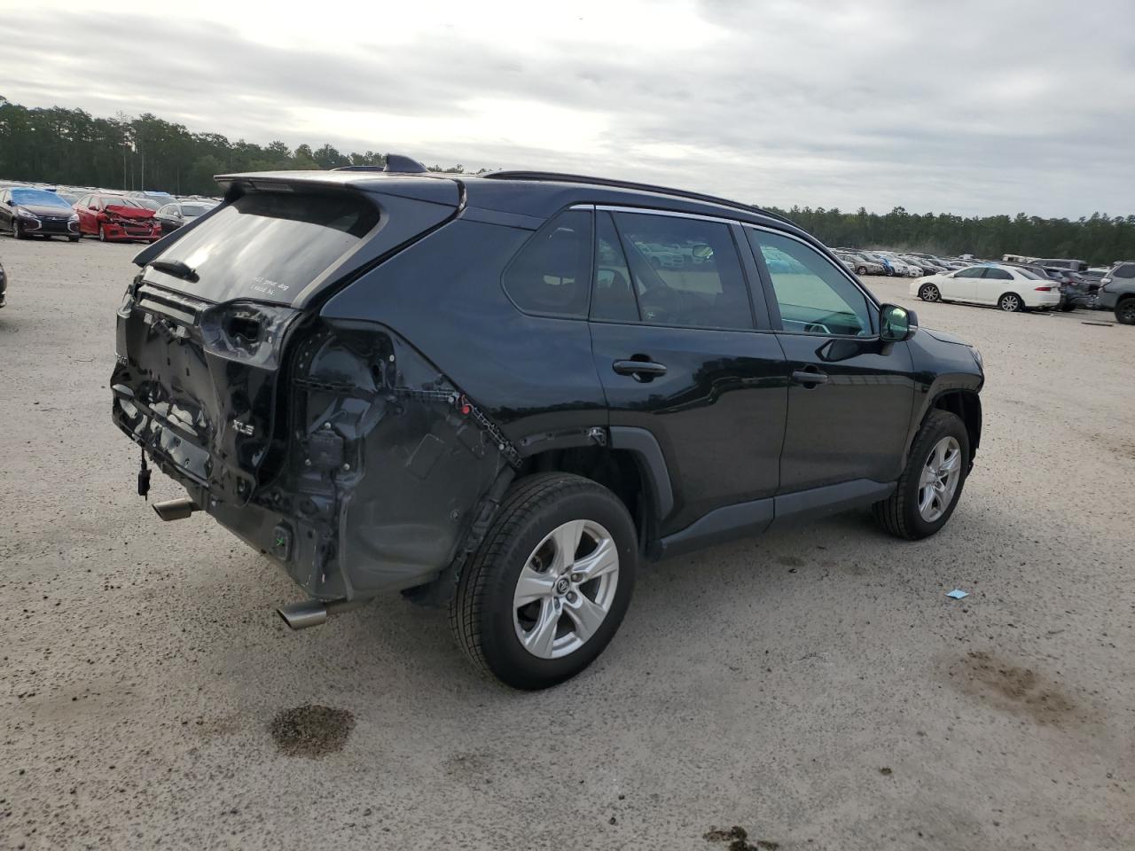 2021 Toyota RAV 4 VIN 2T3W1RFV2MC095033 Copart auction photo, rear end damage thumbnail 3