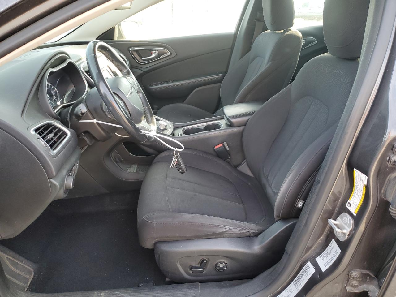 2015 Chrysler 200 VIN 1C3CCCAB0FN675000 Copart auction photo, side / undercarriage damage thumbnail 7