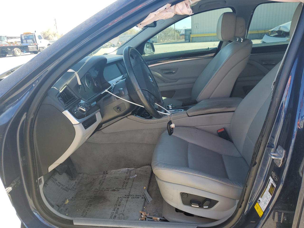 2013 BMW 5er VIN WBAFR7C57DC828449 Copart auction photo, front end damage thumbnail 7