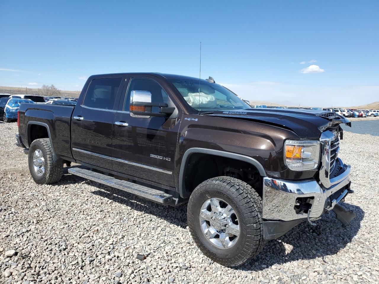 2019 GMC Sierra VIN 1GT42VCYXKF152121 Copart auction photo, front end damage thumbnail 4