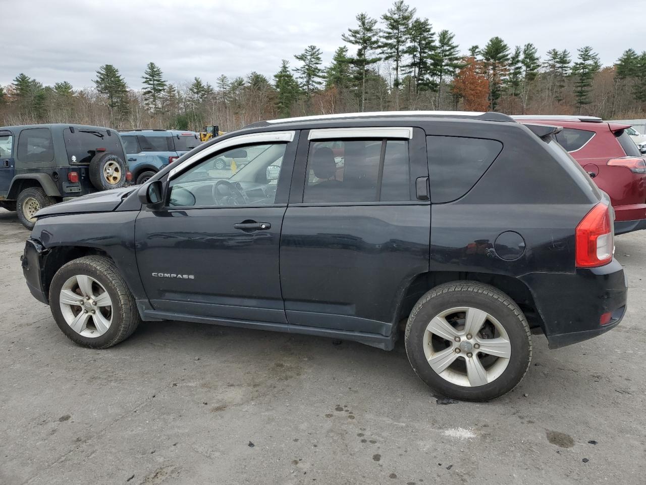 2012 Jeep Compass VIN 1C4NJDEB6CD659816 Copart auction photo, front end damage thumbnail 2