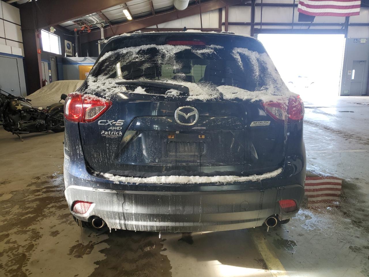 2015 Mazda CX-5 VIN JM3KE4DY8F0499180 Copart auction photo, front end / rear end damage thumbnail 6