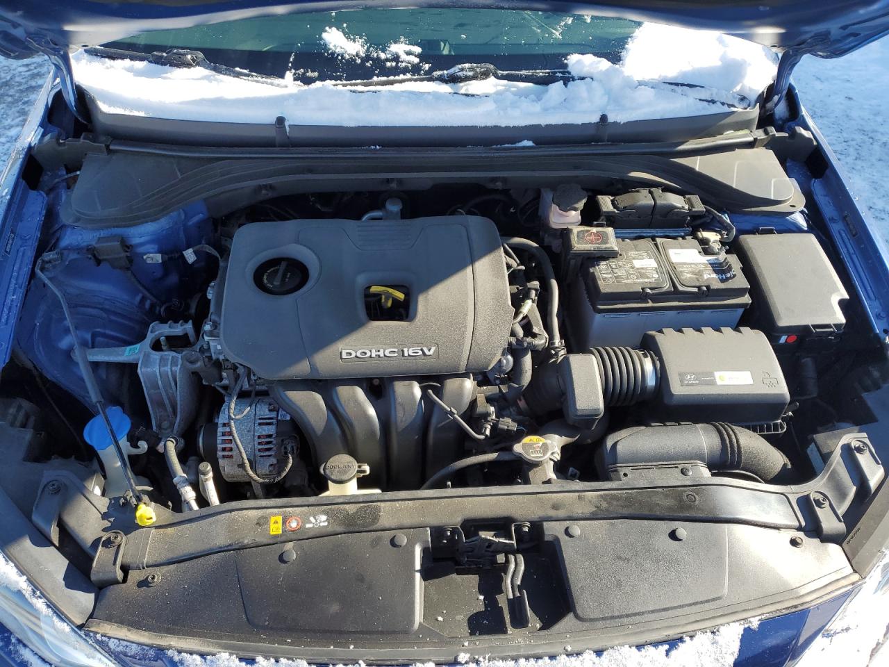 2017 Hyundai Elantra VIN 5NPD84LF6HH171335 Copart auction photo, side damage thumbnail 11