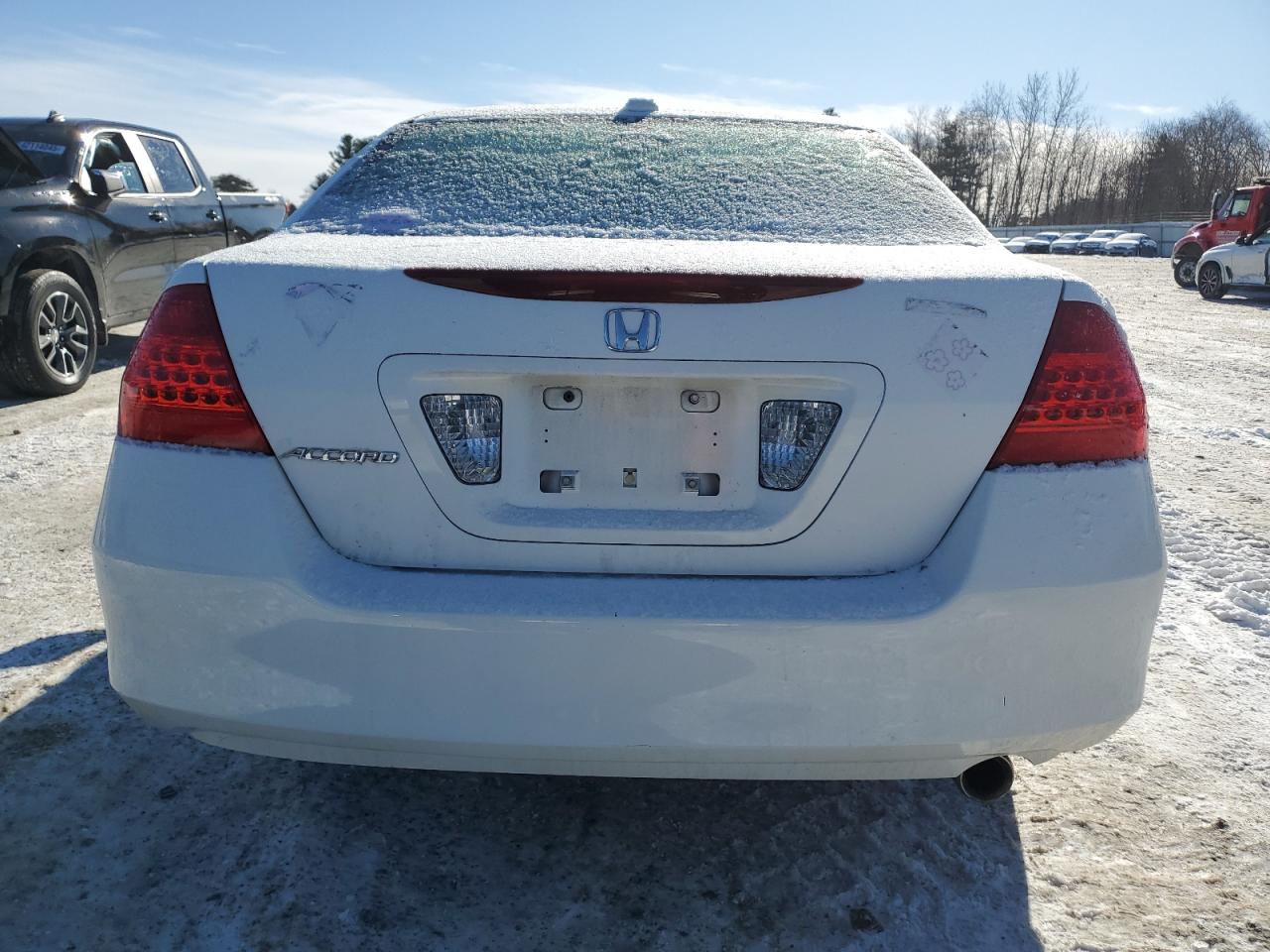 2006 Honda Accord VIN 1HGCM56806A056262 Copart auction photo, side damage thumbnail 6