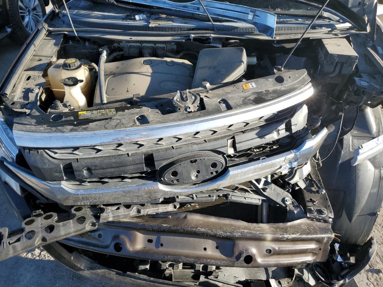 2013 Ford Edge VIN 2FMDK4KC4DBB63048 Copart auction photo, front end damage thumbnail 12
