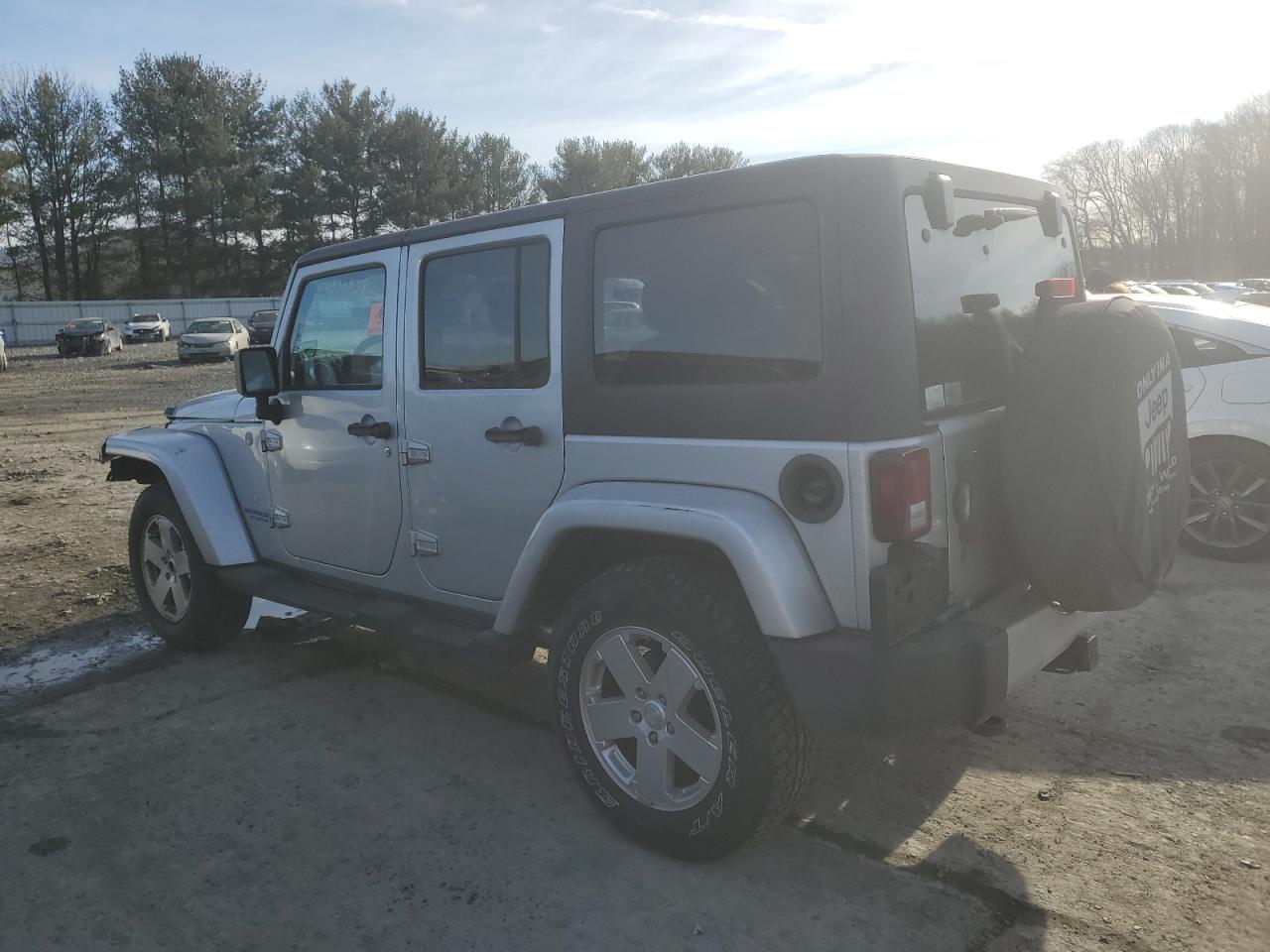 2012 Jeep Wrangler VIN 1C4HJWEG8CL205934 Copart auction photo, front end damage thumbnail 2
