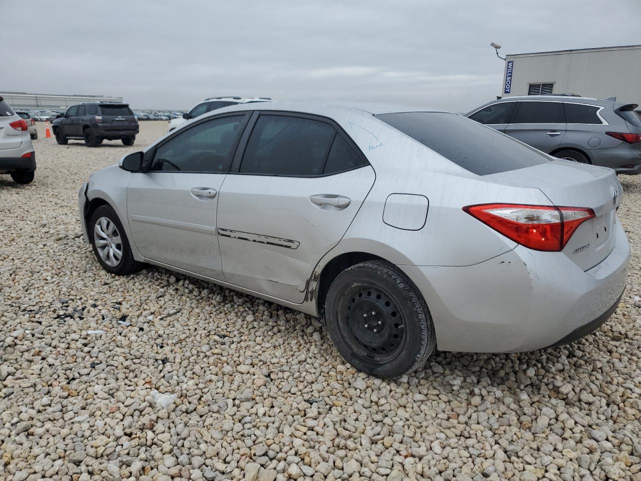 2016 Toyota Corolla VIN 5YFBURHEXGP565163 Copart auction photo, side damage thumbnail 2
