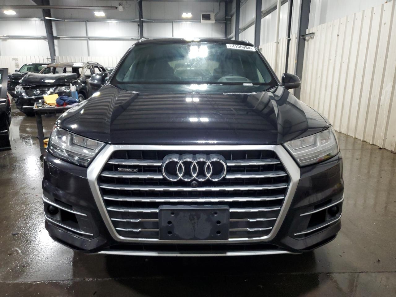 2017 Audi Q7 VIN WA1VAAF76HD029711 Copart auction photo, rear end / hail damage thumbnail 5