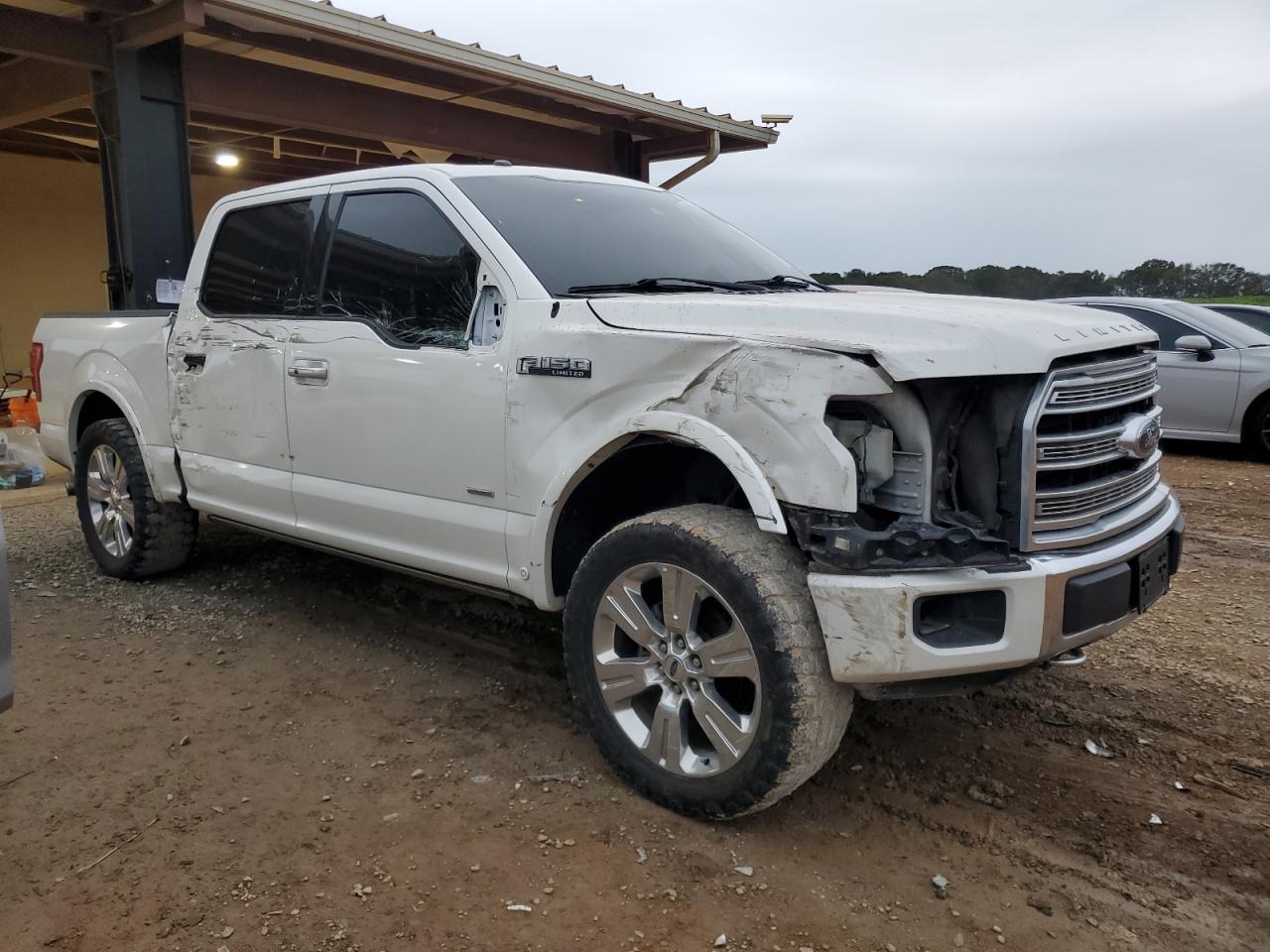 2017 Ford F-150 VIN 1FTEW1EG1HFA98710 Copart auction photo, front end / side damage thumbnail 4