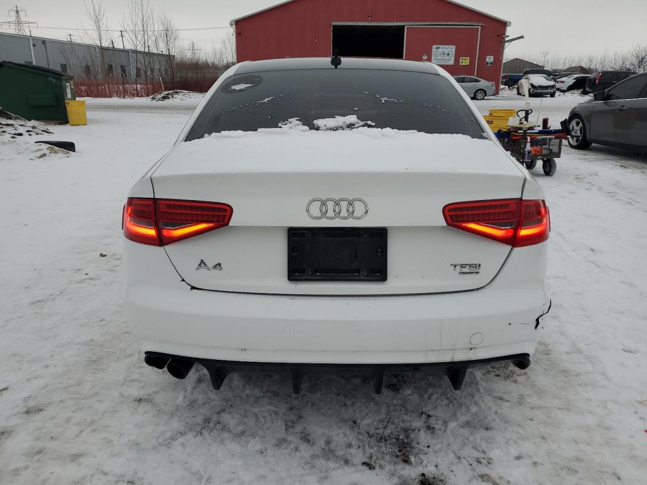 2014 Audi A4 VIN WAUBFCFLXEN014585 Copart auction photo, side damage thumbnail 6