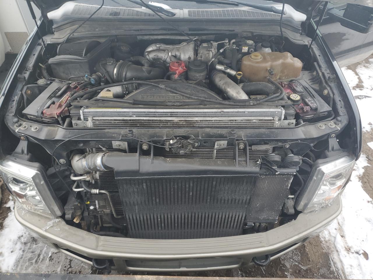 2008 Ford F450 VIN 1FTXW43R18EC21068 Copart auction photo, vandalism damage thumbnail 11