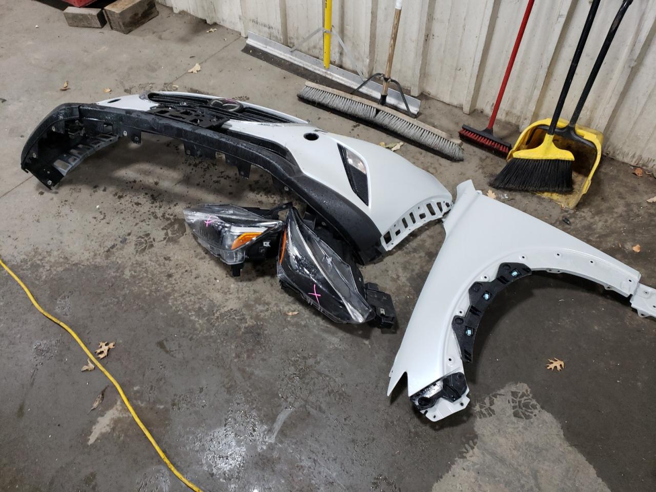2021 Mazda CX-3 VIN JM1DKDB77M1504204 Copart auction photo, front end damage thumbnail 14