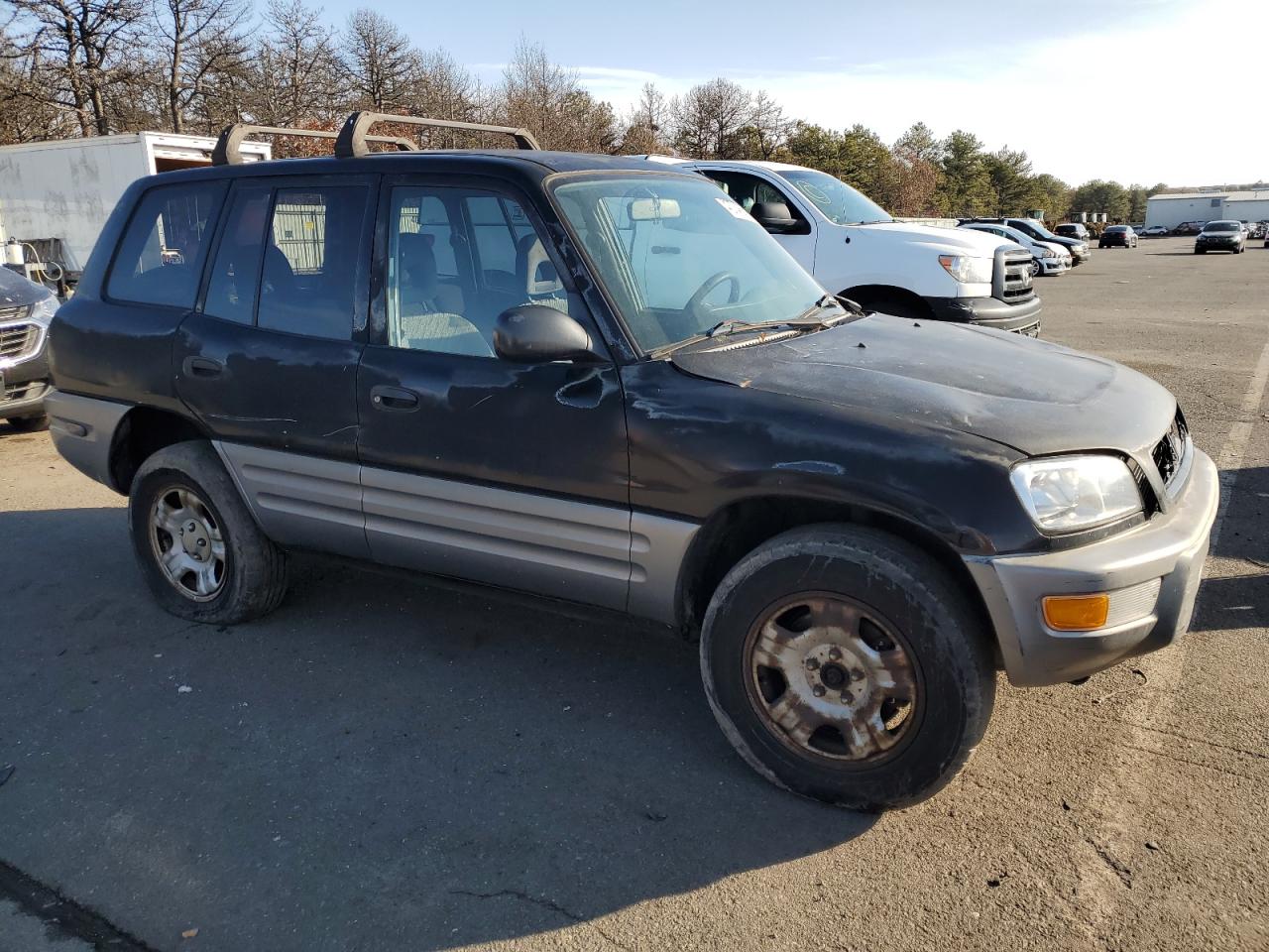 2000 Toyota RAV 4 VIN JT3GP10VXY7069183 Copart auction photo, rear end / front end damage thumbnail 4
