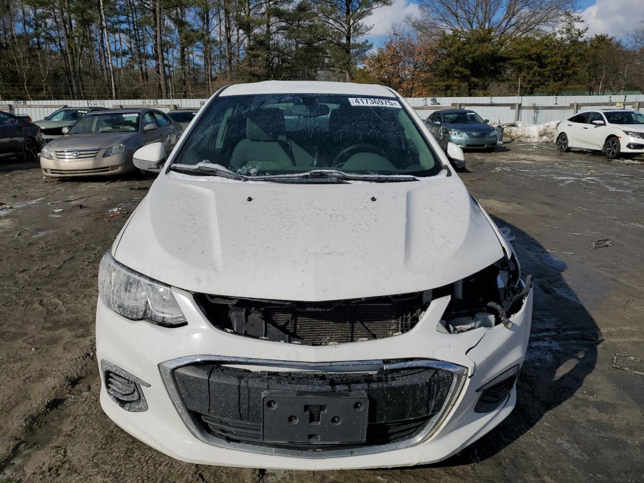 2017 Chevrolet Sonic VIN 1G1JG6SGXH4170103 Copart auction photo, all over damage thumbnail 5